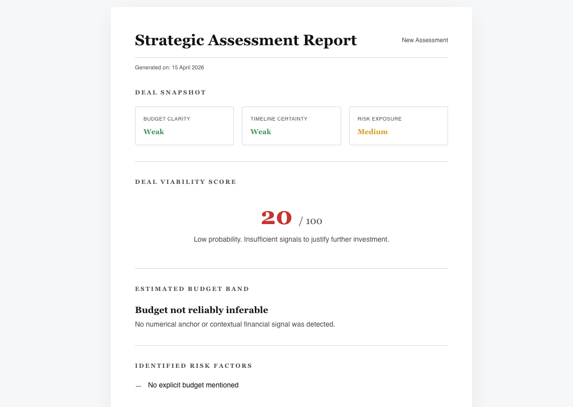 dealsense app interface